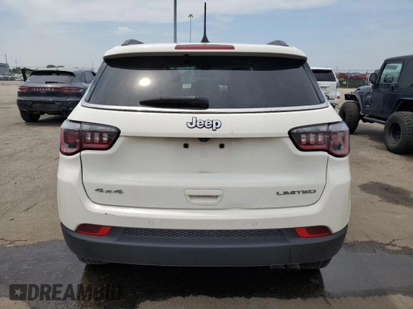 2019 Jeep Compass Limited z VIN 3C4NJDCB7KT620292, wystawiony jako Copart lot #65454205 z przebiegiem 65 431 mil mil oraz Szkoda całkowita • Salvage title. Historia ofert i sprzedaży dostępna na DreamBid. Obrazek 6.