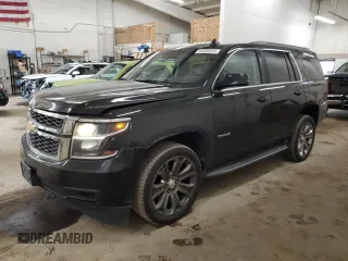 2015 Chevrolet Tahoe LT with VIN 1GNSKBKC6FR662182, listed as a Copart auction lot 64589535 with 182,903 mi miles and Salvage title. Bid and sale history available at DreamBid. Image 1.