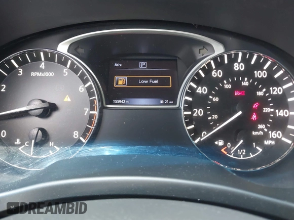 2016 Nissan Pathfinder SV with VIN 5N1AR2MN5GC647848, listed as a IAAI auction lot 42178328 with 155,942 mi miles. Bid and sale history available at carsss.com. Image 7.