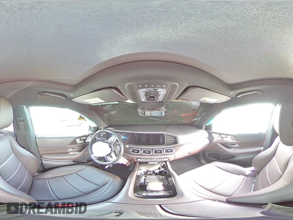 2021 Mercedes-Benz GLS 450 with VIN 4JGFF5KE9MA380689, listed as a Copart auction lot 43480605 with 52,217 mi miles and Salvage title. Bid and sale history available at DreamBid. Image 13.