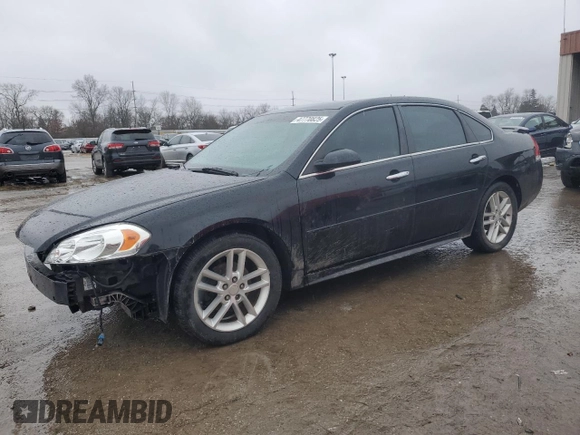 2016 Chevrolet Impala LTZ with VIN 2G1WC5E35G1169911, listed as a Copart auction lot 47770825 with 112,327 mi miles and Salvage Title. Bid and sale history available at DreamBid. Image 1.