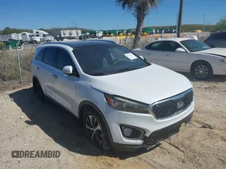 2017 Kia Sorento EX V6 with VIN 5XYPH4A54HG192831, listed as a IAAI auction lot 41723220 with 115,948 mi miles. Bid and sale history available at carsss.com. Image 1.
