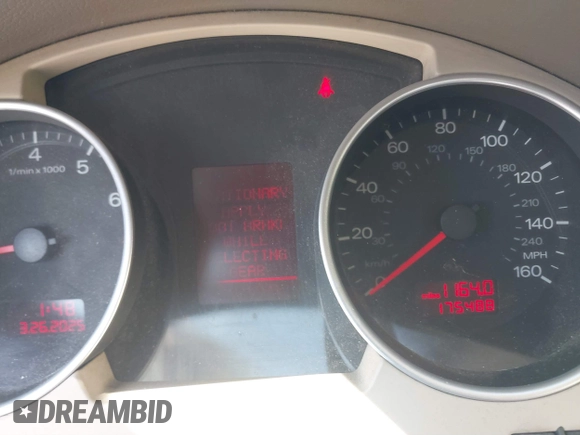 2006 Audi A4 1.8T z VIN WAUBC48H86K006530, wystawiony jako IAAI lot #41870647 z przebiegiem 175 488 mil mil oraz . Historia ofert i sprzedaży dostępna na DreamBid. Obrazek 7.
