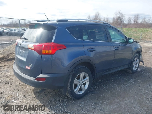 2013 Toyota RAV4 XLE with VIN 2T3RFREV6DW111815, listed as a IAAI auction lot 41957855 with 119,375 mi miles and . Bid and sale history available at carsss.com. Image 4.