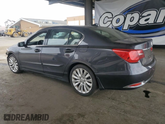2014 Acura RLX Technology with VIN JH4KC1F51EC004264, listed as a Copart auction lot 65456925 with 77,382 mi miles and Salvage title. Bid and sale history available at DreamBid. Image 2.