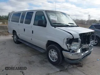 2008 Ford Econoline Passenger XL with VIN 1FBSS31L08DB31287, listed as a IAAI auction lot 41443002 with 556,596 mi miles and . Bid and sale history available at DreamBid. Image 1.
