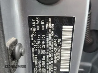 2015 Hyundai Equus Ultimate z VIN KMHGH4JHXFU098910, wystawiony jako Copart lot #74253874 z przebiegiem Nie podano mil oraz Szkoda całkowita • Salvage title. Historia ofert i sprzedaży dostępna na DreamBid. Obrazek 12.