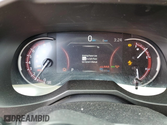 2019 Toyota RAV4 Adventure with VIN 2T3J1RFV1KW032138, listed as a Copart auction lot 61402715 with 140,355 mi miles and Salvage title. Bid and sale history available at DreamBid. Image 9.