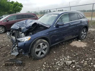 2019 Mercedes-Benz GLC 300 with VIN WDC0G4KB1KV173625, listed as a Copart auction lot 59890325 with 24,835 mi miles and Salvage title. Bid and sale history available at DreamBid. Image 1.
