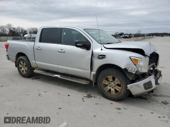 2017 Nissan Titan S with VIN 1N6AA1EJ9HN510142, listed as a Copart auction lot 48315405 with 120,766 mi miles and Salvage Title. Bid and sale history available at carsss.com. Image 4.