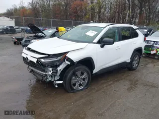 2024 Toyota RAV4 Hybrid LE with VIN 4T3LWRFVXRU130654, listed as a IAAI auction lot 41944040 with 7,255 mi miles. Bid and sale history available at carsss.com. Image 2.