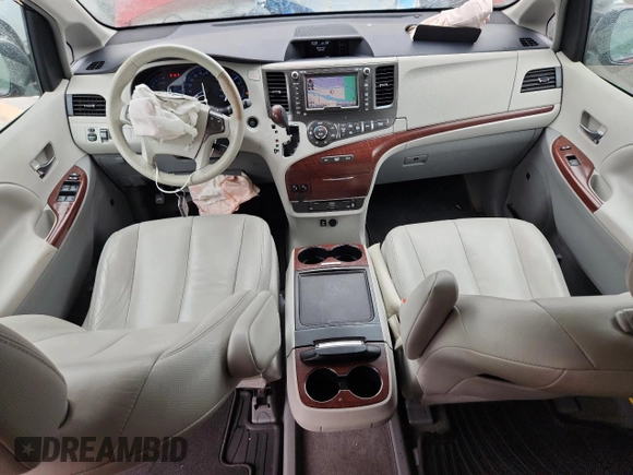 2014 Toyota Sienna Limited with VIN 5TDDK3DC3ES072056, listed as a Copart auction lot 58767595 with 85,845 mi miles and Salvage title. Bid and sale history available at DreamBid. Image 8.