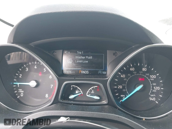 2018 Ford Escape SE with VIN 1FMCU9GD8JUB45369, listed as a IAAI auction lot 41718608 with 91,616 mi miles. Bid and sale history available at carsss.com. Image 7.