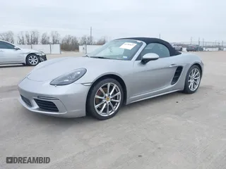 2019 Porsche 718 Boxster with VIN WP0CA2A84KS210215, listed as a IAAI auction lot 41284637 with 43,965 mi miles. Bid and sale history available at carsss.com. Image 2.