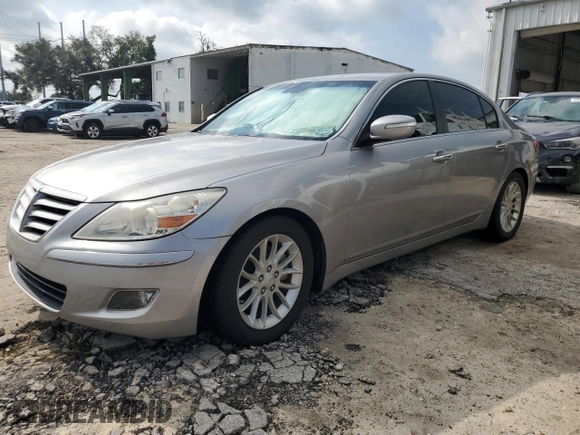 2010 Hyundai Genesis with VIN KMHGC4DE6AU096967, listed as a Copart auction lot 74145044 with 0 mi miles and Non Repairable. Bid and sale history available at carsss.com. Image 1.