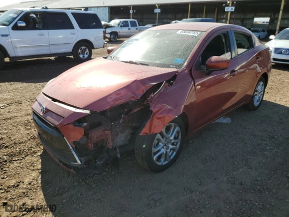 2018 Toyota Yaris iA with VIN 3MYDLBYV1JY313345, listed as a Copart auction lot 63634742 with 0 mi miles. Bid and sale history available at carsss.com. Image 2.