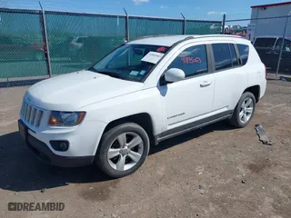 2016 Jeep Compass High Altitude Edition with VIN 1C4NJDEBXGD635864, listed as a IAAI auction lot 41895063 with 95,246 mi miles. Bid and sale history available at carsss.com. Image 2.