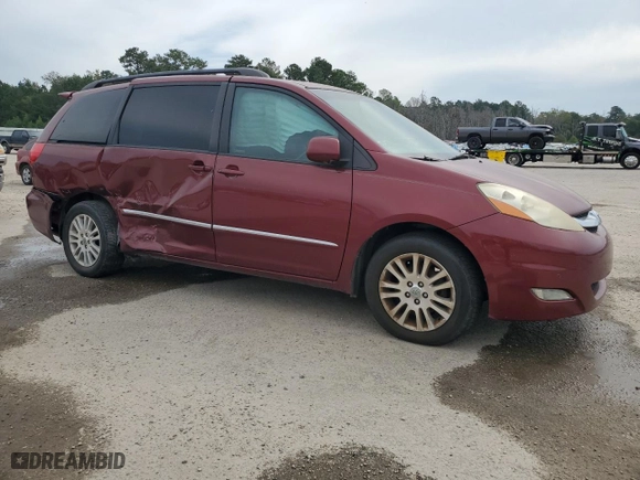 2009 Toyota Sienna XLE with VIN 5TDZK22C89S241691, listed as a Copart auction lot 73672104 with 0 mi miles and Salvage Title. Bid and sale history available at carsss.com. Image 4.