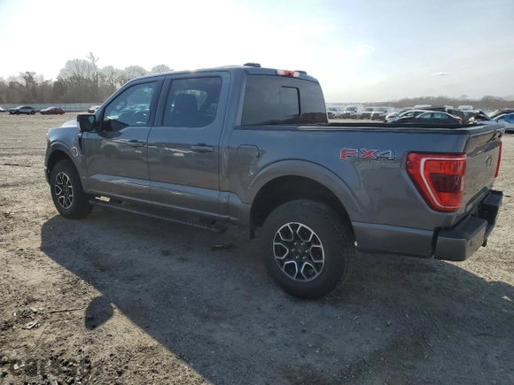 2022 Ford F-150 XL with VIN 1FTFW1E84NKF01787, listed as a Copart auction lot 48743305 with 44,752 mi miles and Salvage Title. Bid and sale history available at carsss.com. Image 2.