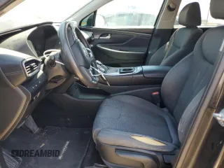 2021 Hyundai Santa Fe SE z VIN 5NMS14AJXMH340458, wystawiony jako Copart lot #55781005 z przebiegiem 121 872 mil mil oraz Szkoda całkowita • Salvage title. Historia ofert i sprzedaży dostępna na DreamBid. Obrazek 7.