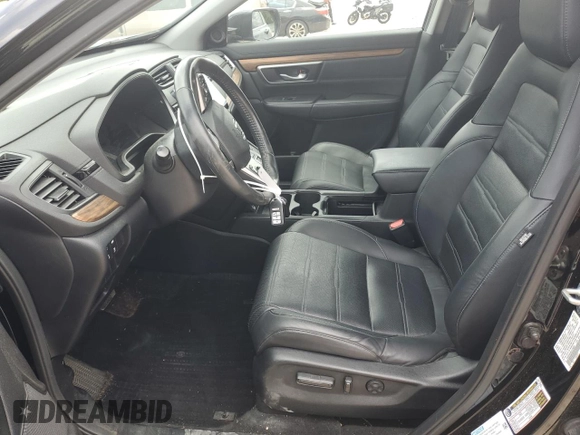 2020 Honda CR-V EX-L with VIN 7FART6H89LE015098, listed as a Copart auction lot 60462865 with 75,704 mi miles and Salvage title. Bid and sale history available at DreamBid. Image 7.