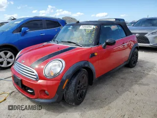 2015 MINI Convertible with VIN WMWZN3C53FT266957, listed as a Copart auction lot 74564094 with Not provided miles and Non repairable. Bid and sale history available at DreamBid. Image 1.