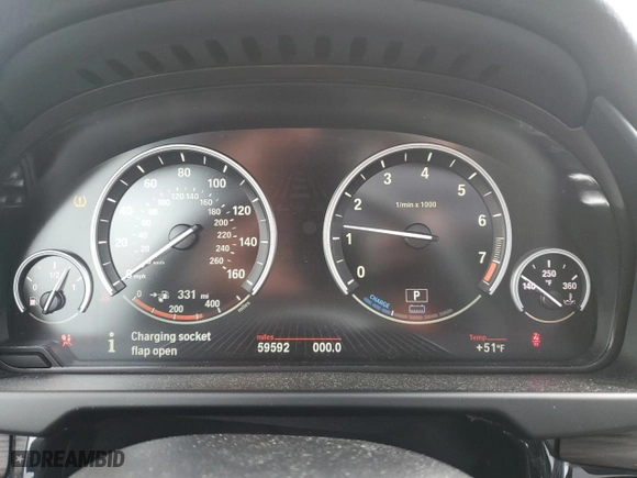 2016 BMW X5 eDrive xDrive40e with VIN 5UXKT0C51G0S77126, listed as a Copart auction lot 87663445 with 59,592 mi miles and Clean Title. Bid and sale history available at carsss.com. Image 9.