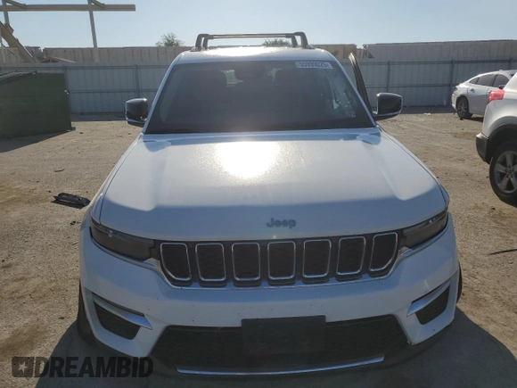 2023 Jeep Grand Cherokee Limited z VIN 1C4RJHBG1PC523873, wystawiony jako Copart lot #55999025 z przebiegiem 63 273 mil mil oraz Szkoda całkowita • Salvage title. Historia ofert i sprzedaży dostępna na DreamBid. Obrazek 5.