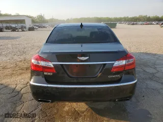 2013 Hyundai Genesis 3.8L with VIN KMHGC4DD7DU244426, listed as a Copart auction lot 52428975 with 138,692 mi miles and Salvage Title. Bid and sale history available at carsss.com. Image 6.