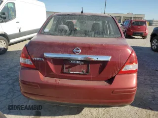 2009 Nissan Versa S with VIN 3N1BC11E29L372572, listed as a Copart auction lot 52817755 with 165,493 mi miles and Salvage Title. Bid and sale history available at DreamBid. Image 6.