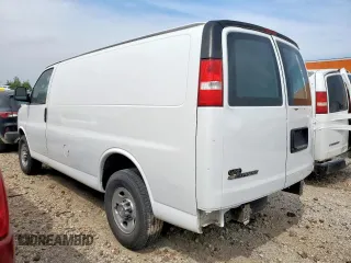 2020 Chevrolet Express Cargo with VIN 1GCWGAFG3L1253909, listed as a Copart auction lot 51053565 with 151,351 mi miles and Clean title. Bid and sale history available at DreamBid. Image 2.