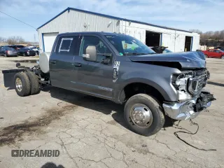 2022 Ford F-350 XL z VIN 1FT8W3DT2NEE14060, wystawiony jako Copart lot #51638615 z przebiegiem 202 087 mil mil oraz Czysty tytuł • Clean title. Historia ofert i sprzedaży dostępna na DreamBid. Obrazek 4.