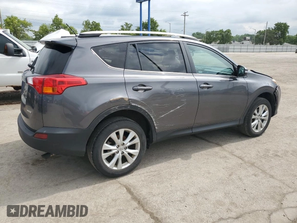 2013 Toyota RAV4 Limited with VIN 2T3YFREV6DW060165, listed as a Copart auction lot 61042955 with 77,374 mi miles and Salvage title. Bid and sale history available at DreamBid. Image 3.