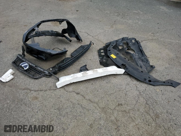 2012 Lexus CT 200h with VIN JTHKD5BH5C2112989, listed as a Copart auction lot 58613295 with Not provided miles and Salvage title. Bid and sale history available at DreamBid. Image 12.