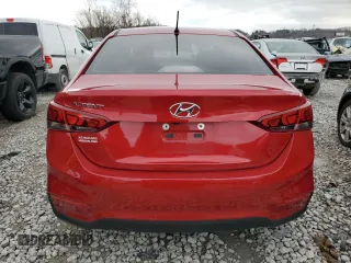 2019 Hyundai Accent SE with VIN 3KPC24A32KE072271, listed as a Copart auction lot 84085424 with 0 mi miles and Salvage Title. Bid and sale history available at carsss.com. Image 6.