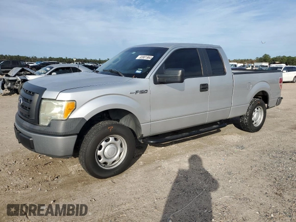 2010 Ford F-150 XL with VIN 1FTFX1CV3AFC98335, listed as a Copart auction lot 83901964 with 93,479 mi miles and Salvage Title. Bid and sale history available at carsss.com. Image 1.