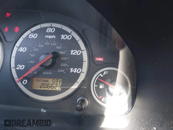 2005 Honda CR-V EX SE with VIN JHLRD78965C011391, listed as a IAAI auction lot 41820990 with 206,623 mi miles. Bid and sale history available at carsss.com. Image 16.