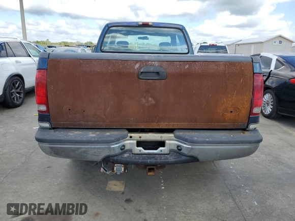 2001 Ford Super Duty F-250 XL with VIN 1FTNX20F51EB77679, listed as a Copart auction lot 73773254 with 90,026 mi miles and Non Repairable. Bid and sale history available at carsss.com. Image 6.