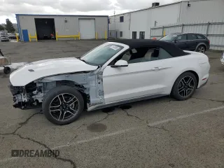 2018 Ford Mustang EcoBoost Premium with VIN 1FATP8UH7J5111002, listed as a Copart auction lot 51453885 with 60,219 mi miles and Salvage Title. Bid and sale history available at carsss.com. Image 1.