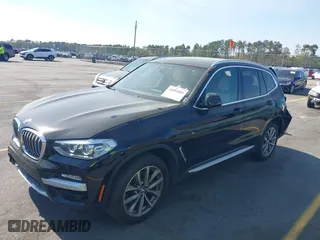 2019 BMW X3 sDrive30i with VIN 5UXTR7C56KLF29586, listed as a IAAI auction lot 41892881 with 26,415 mi miles. Bid and sale history available at carsss.com. Image 2.
