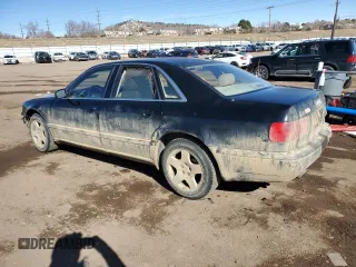 1998 Audi A8 with VIN WAUBG34D3WN007522, listed as a Copart auction lot 45497545 with 174,719 mi miles and Clean title. Bid and sale history available at DreamBid. Image 2.