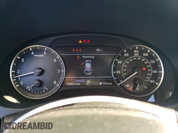 2022 Infiniti QX50 Essential with VIN 3PCAJ5CB7NF109589, listed as a Copart auction lot 41307804 with 15,593 mi miles and Salvage Title. Bid and sale history available at DreamBid. Image 9.
