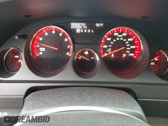 2008 GMC Acadia SLT2 with VIN 1GKER33758J179135, listed as a Copart auction lot 42543635 with 215,482 mi miles and Salvage Title. Bid and sale history available at carsss.com. Image 9.