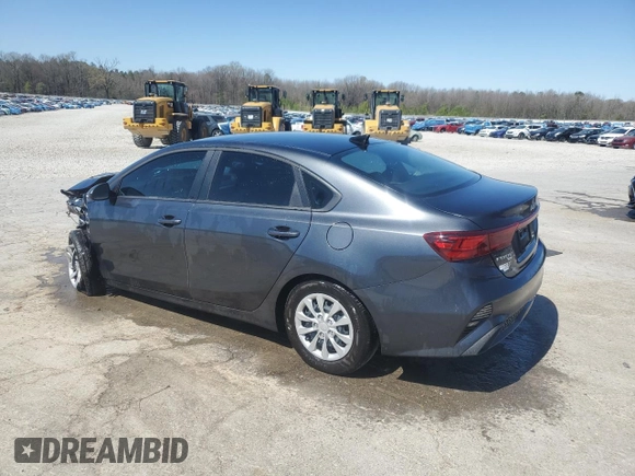 2024 Kia Forte LXS with VIN 3KPF24AD7RE821873, listed as a Copart auction lot 49996275 with 0 mi miles and Salvage Title. Bid and sale history available at carsss.com. Image 2.