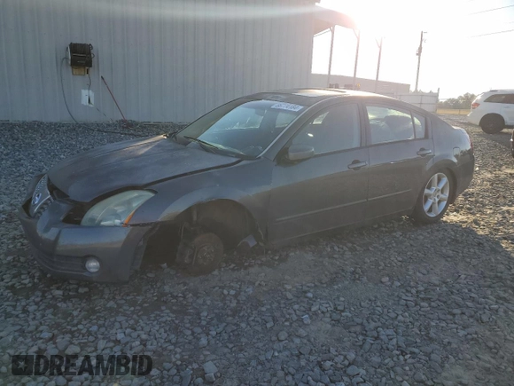 2006 Nissan Maxima SL with VIN 1N4BA41E26C824344, listed as a Copart auction lot 86774184 with 188,581 mi miles and Salvage title. Bid and sale history available at DreamBid. Image 1.