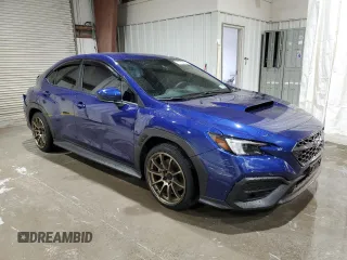 2022 Subaru WRX with VIN JF1VBAA67N9020554, listed as a Copart auction lot 47689455 with 12,278 mi miles and Salvage Title. Bid and sale history available at carsss.com. Image 4.