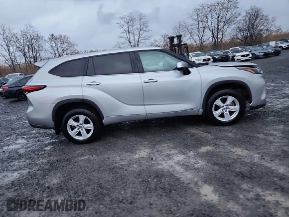 2021 Toyota Highlander L with VIN 5TDBZRBH4MS075907, listed as a Copart auction lot 57849265 with 67,128 mi miles and Salvage title. Bid and sale history available at DreamBid. Image 13.