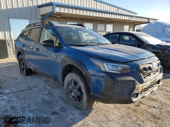 2024 Subaru Outback Wilderness with VIN 4S4BTGUDXR3237785, listed as a Copart auction lot 45799925 with 12,184 mi miles and Salvage title. Bid and sale history available at DreamBid. Image 4.