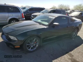 2012 Ford Mustang V6 Premium with VIN 1ZVBP8AM2C5236352, listed as a Copart auction lot 52618895 with 117,332 mi miles and Salvage Title. Bid and sale history available at carsss.com. Image 1.