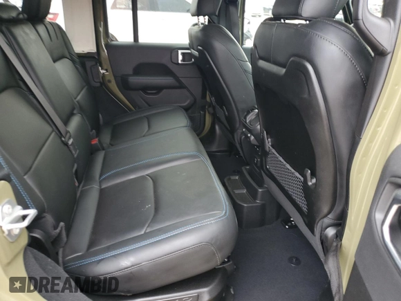 2025 Jeep Wrangler Rubicon with VIN 1C4RJXR61SW513701, listed as a Copart auction lot 59692735 with 4,778 mi miles and Salvage title. Bid and sale history available at DreamBid. Image 10.